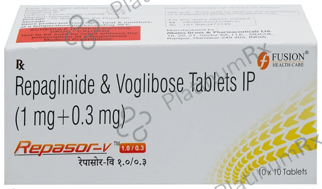 Repasor V 1/0.3mg Tablet 10s