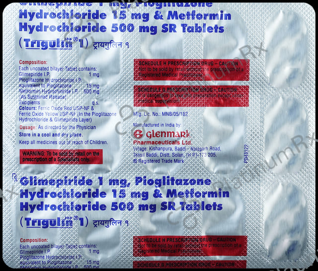 Trigulin 1mg Tablet SR 15s
