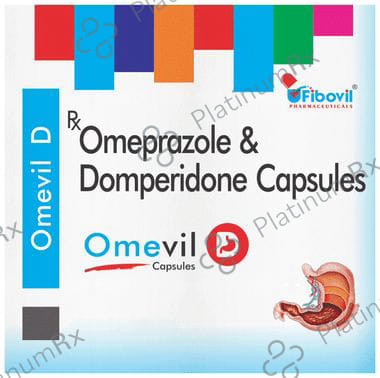Omevil D 10/20mg Capsule 15s