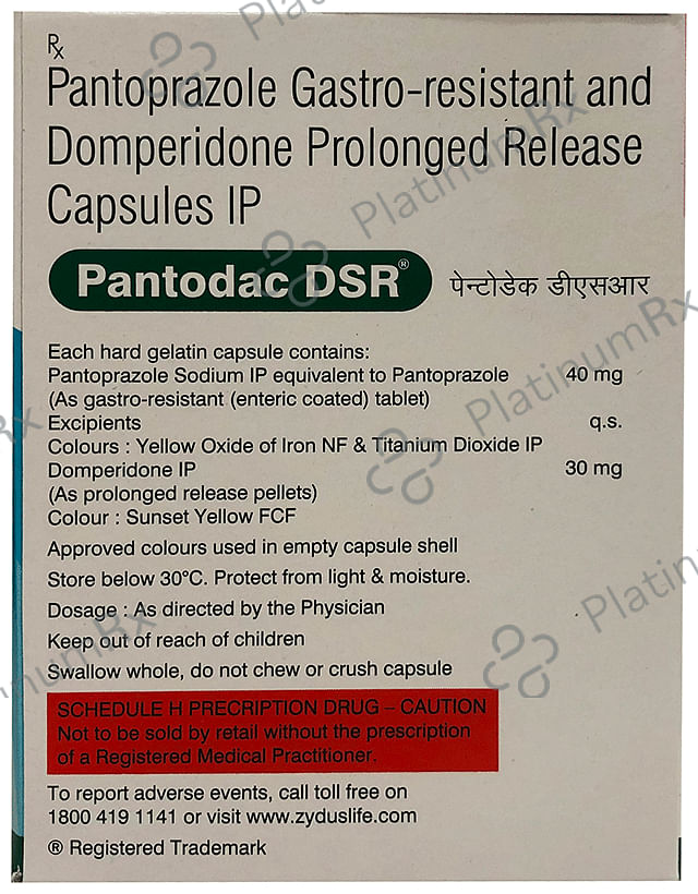 Pantodac DSR 30/40mg Capsule 15s PR