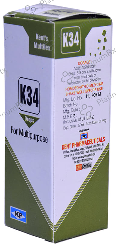 Kent's K34 Multipurpose Oral Drops