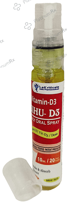 Jihu D3 Vitamin D3 Spray