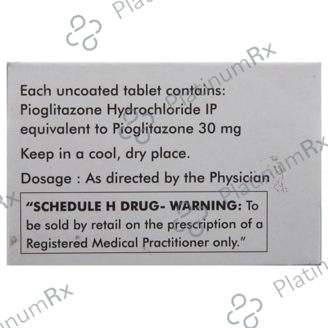 Pionorm 30mg Tablet 10s