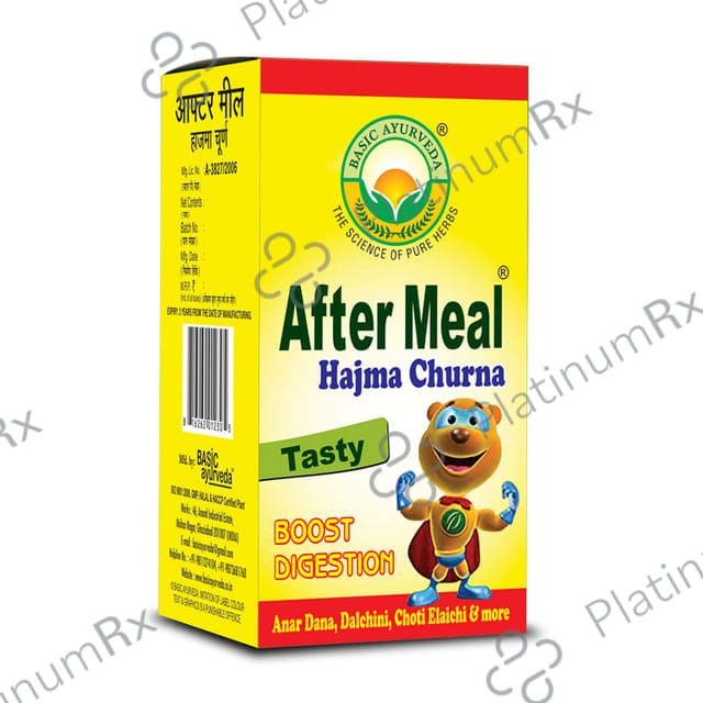 Basic Ayurveda After Meal Hajma Churna