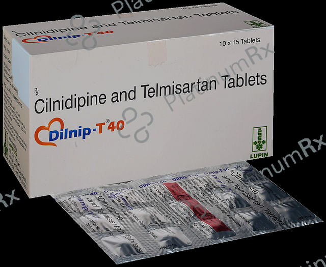 Dilnip T 10/40mg Tablet 15s