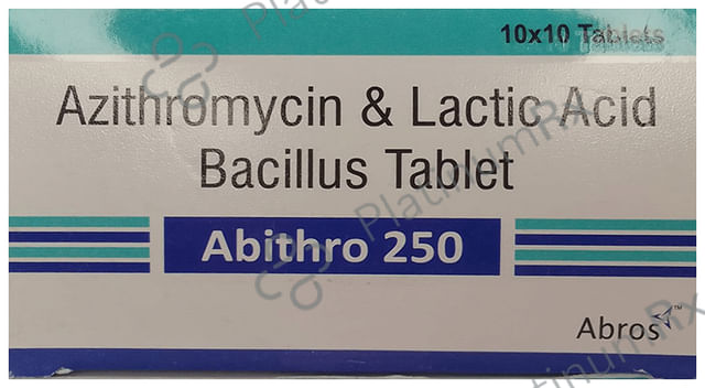 Abithro 250mg/60M Tablet 10s