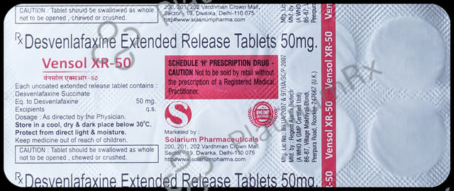 Vensol-XR 50 Tablet