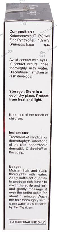May & Baker Ketozcalp Shampoo 75ml
