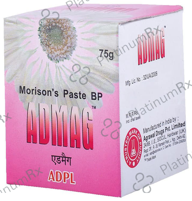 ADPL Admag Morison's Paste BP (75gm Each) 1 Bottle