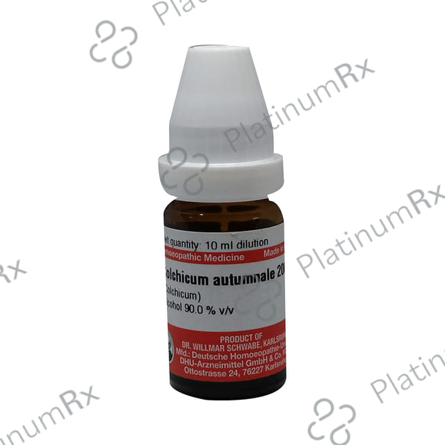 Dr Willmar Schwabe Germany Colchicum Autumnale Dilution 200