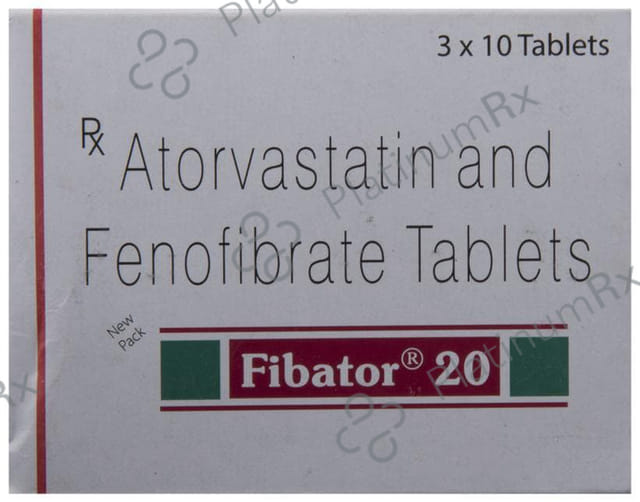 Fibator 20/145mg Tablet 10s