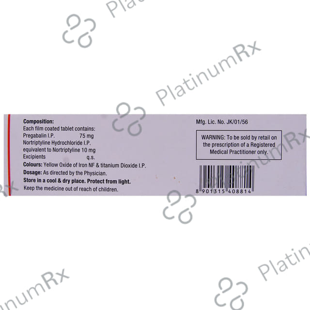 Pregaba NT Tablet 10s