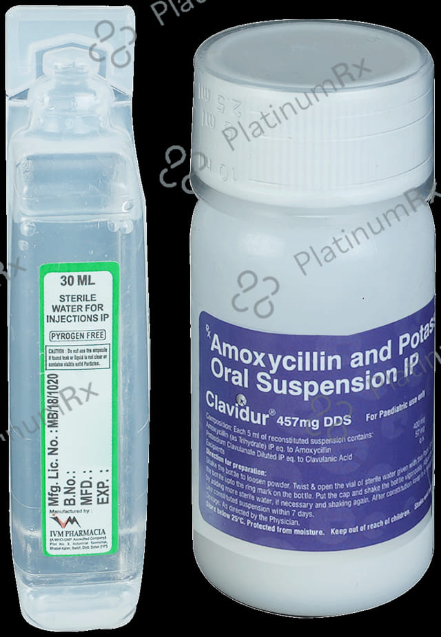 Clavidur 457mg DDS Oral Suspension 30ml