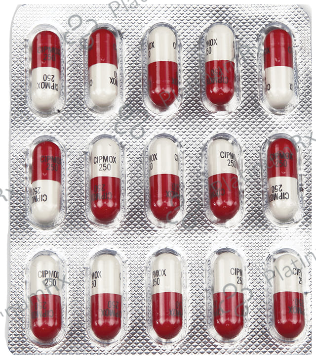 Cipmox 250mg Capsule 15s