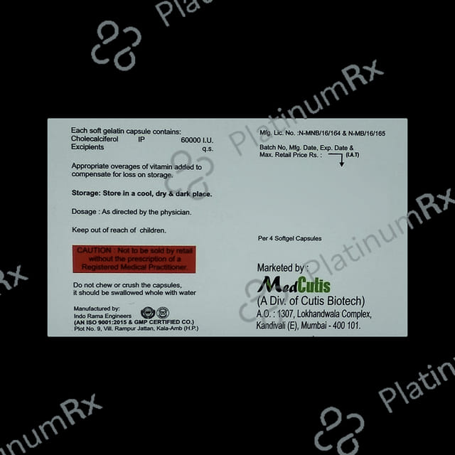 Surelite D3 Soft Gelatin Capsule