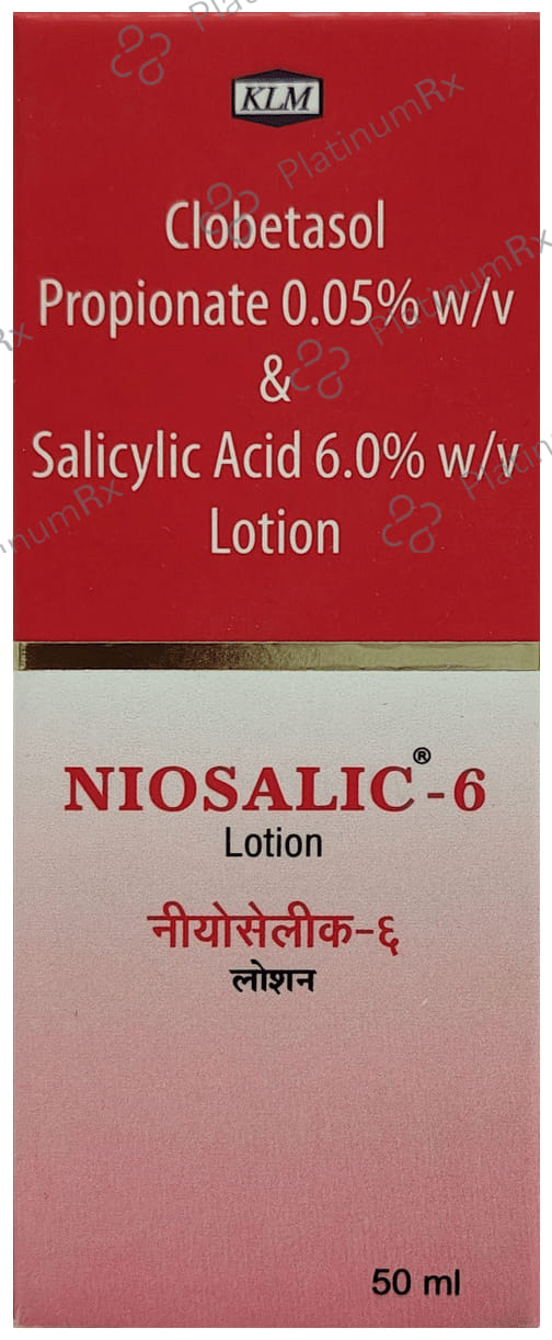 Niosalic 6% Lotion 50ml