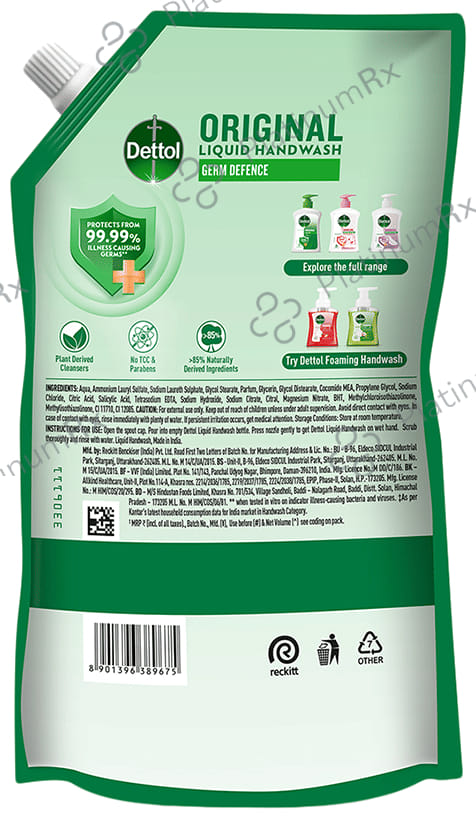 Dettol Original Liquid Handwash Refill 675ml