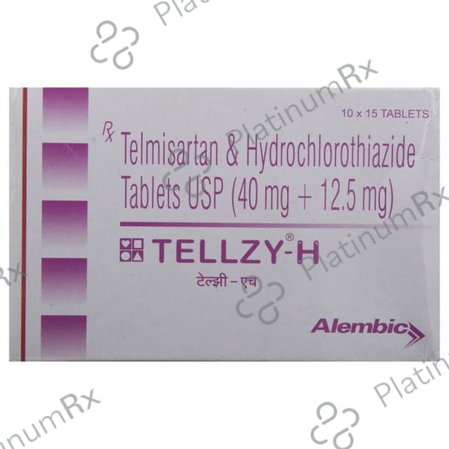 Tellzy H 12.5/40mg Tablet 15s