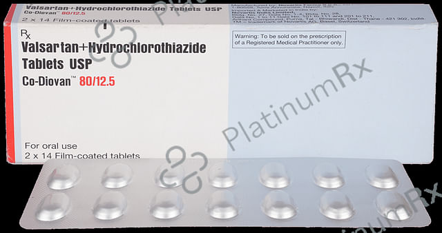 Co Diovan 80/12.5mg Tablet 14s