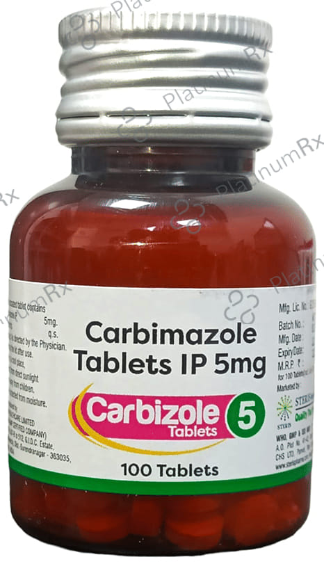 Carbizole 5mg Tablet 100s