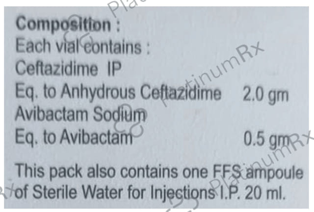 Zoecefta 500/2000mg Injection 1s
