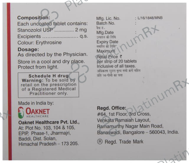 Menabol Tablet 20s
