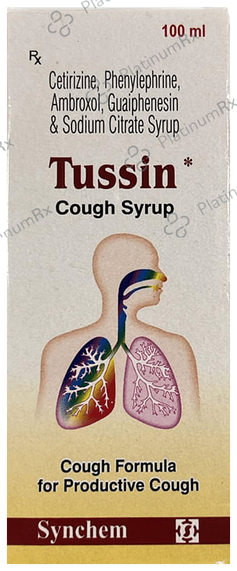 Broncho Tussin 15/50/1.25mg Syrup 100ml