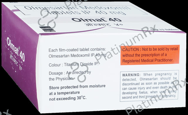Olmat 40mg Tablet 15s