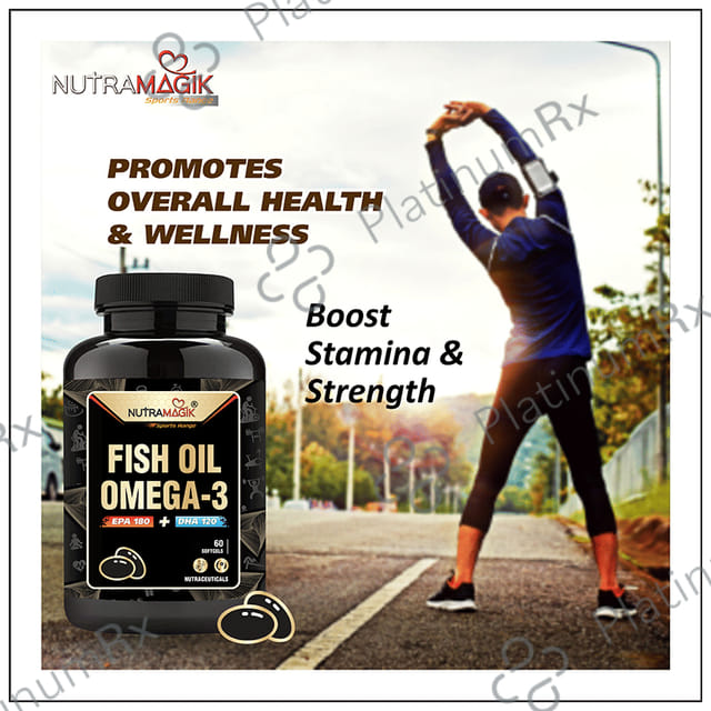 Nutramagik Fish Oil Omega 3 Softgel Capsule 60s