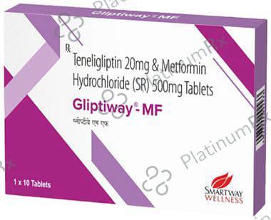 Gliptiway MF 500/20mg Tablet SR 10s