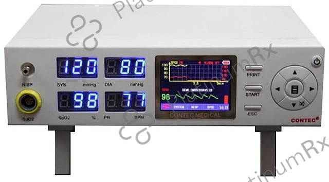 Niscomed Pulse Oximeter with NIBP CMS 5000 White