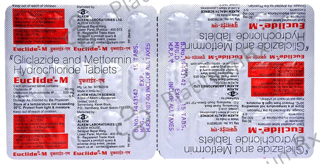Euclide M 80/500mg Tablet 15s