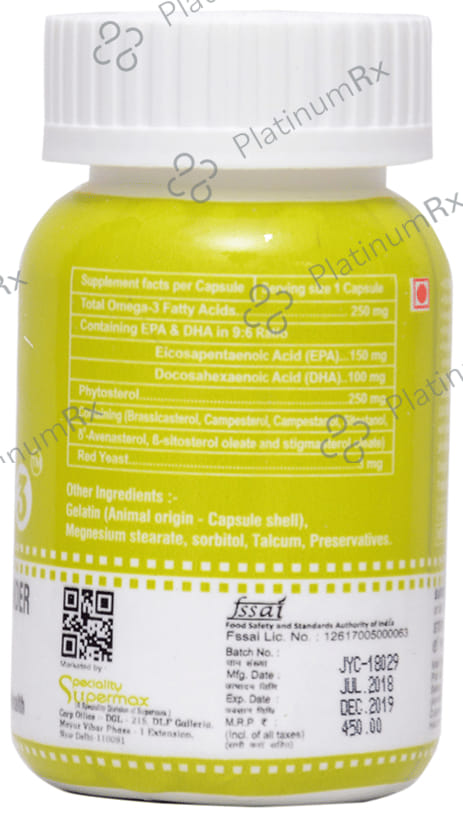 Steromega 3 Capsule 30s