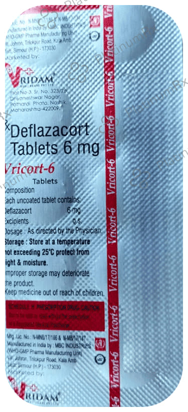 Vricort 6 Tablet