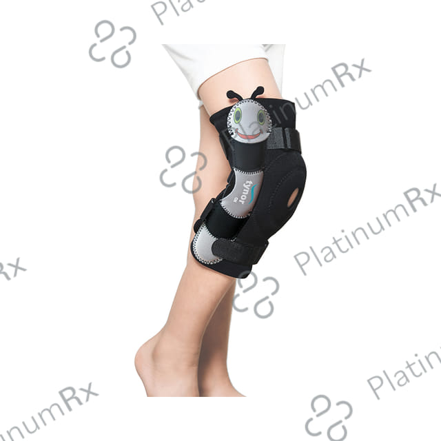 Tynor J 15 Neoprene Hinged Knee Wrap Child Black