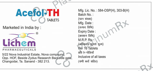 Acefol TH Tablet 10s