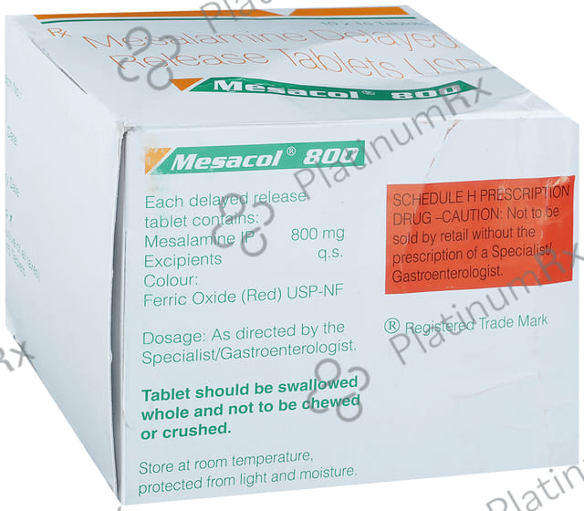 Mesacol DR 800mg Tablet 15s