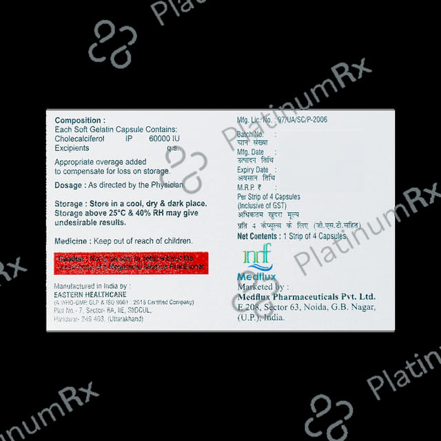 Bonterol D3 60K Softgel Capsule