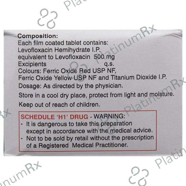 Glevo 500mg Tablet 10s