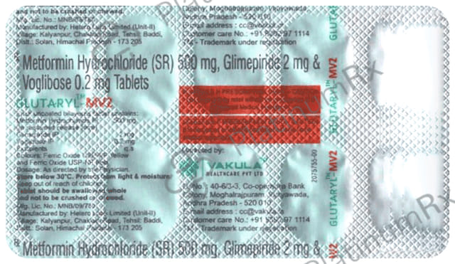 Glutaryl-MV2 Tablet SR