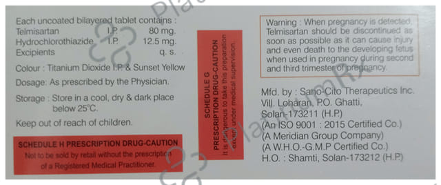 Telcianil-H 80 Tablet