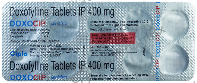 Doxocip 400mg Tablet 10s
