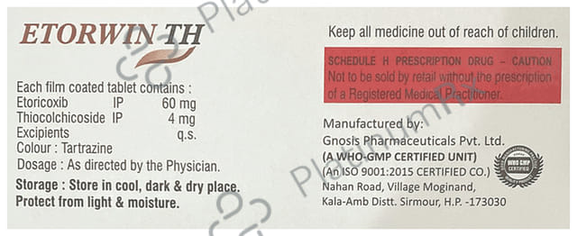 Etorwin 60/4mg TH Tablet 10s