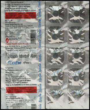 Xzid 80mg Tablet 10s