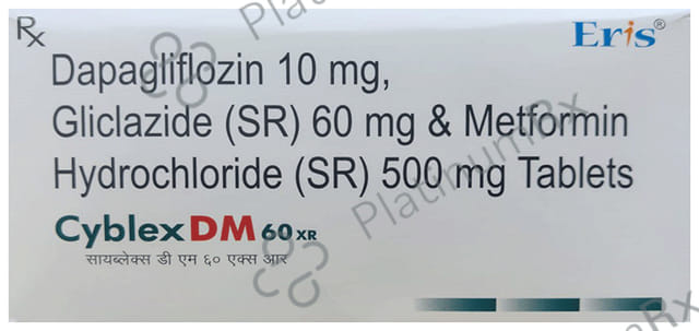 Cyblex DM 60/500/10mg XR Tablet 15s