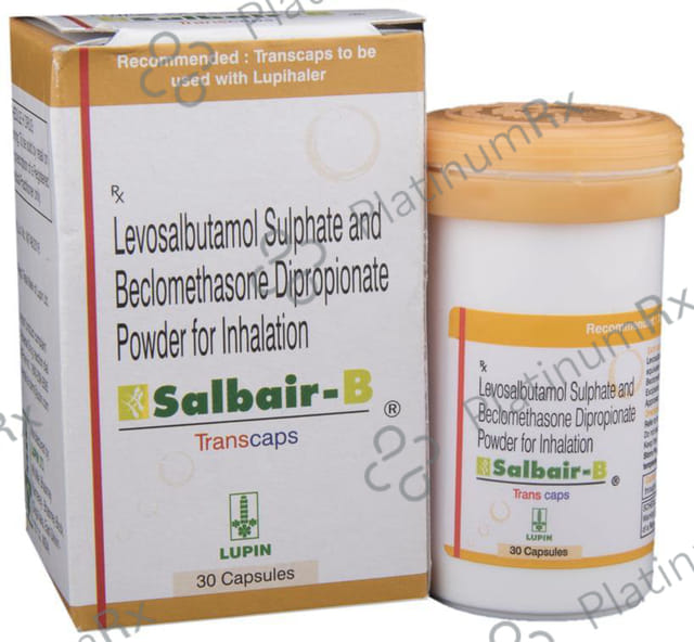 Salbair B 200mcg Transcaps 30s