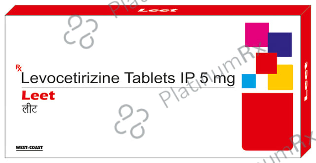 Leet 5mg Tablet 10s