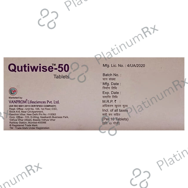 Qutiwise 50 Tablet