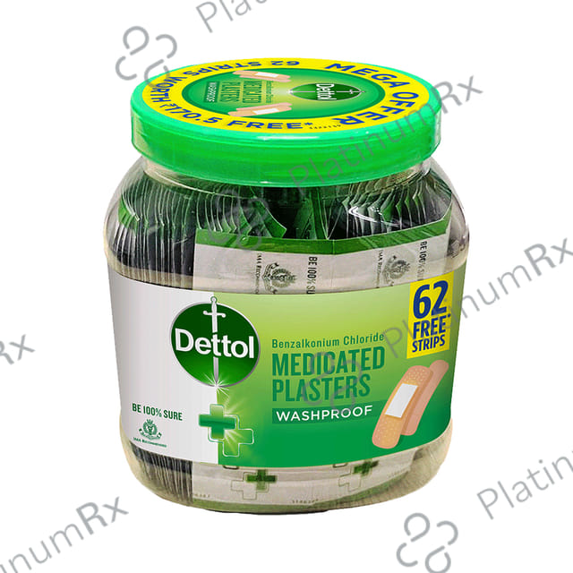 Dettol Medicated Plaster Washproof 172s