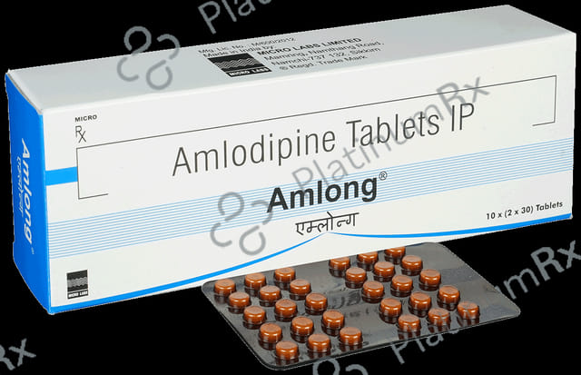 Amlong 5mg Tablet 30s